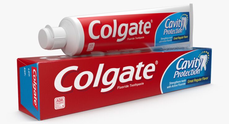 Colgate Toothpaste & Toothbrush